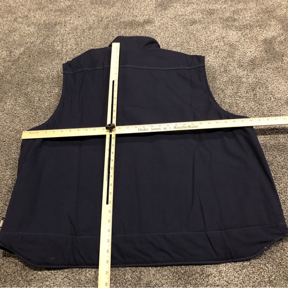 Carhartt Vest Adult 3XL XXXL Blue Work Wear Duck Down FR Fire Resistant Mens - Picture 15 of 16